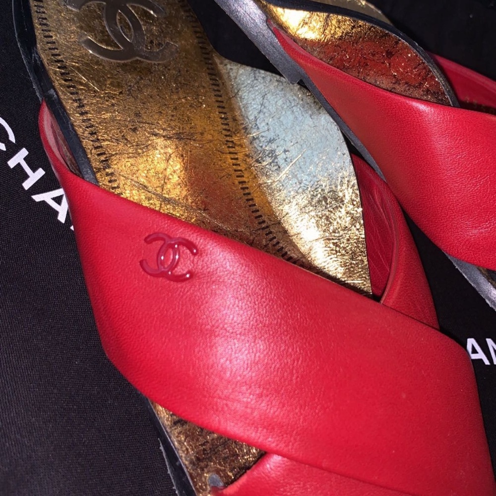 ✨✨✨ Stunning red sandals ✨✨✨